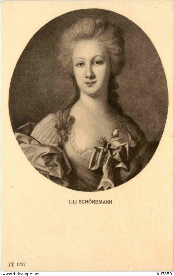 Lili Schönemann - Goethe Freundinnen - Ackermann Kunstverlag - Berühmt Frauen