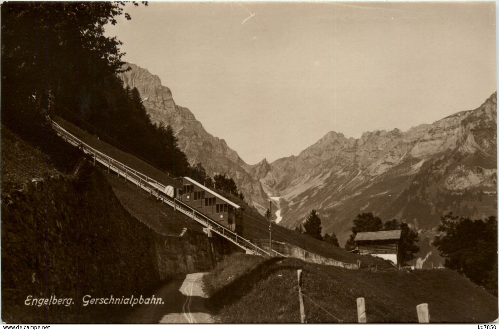 Engelberg, Gerschnialpbahn - Engelberg