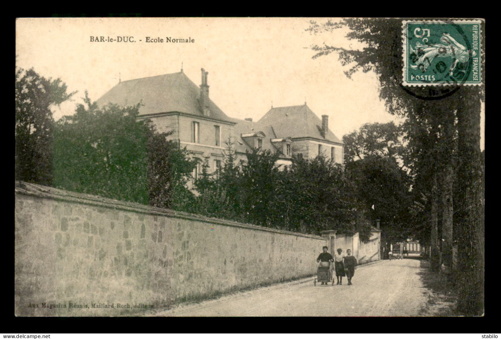 55 - BAR-LE-DUC - ECOLE NORMALE - EDITEUR MAILLARD-ROCH - Bar Le Duc