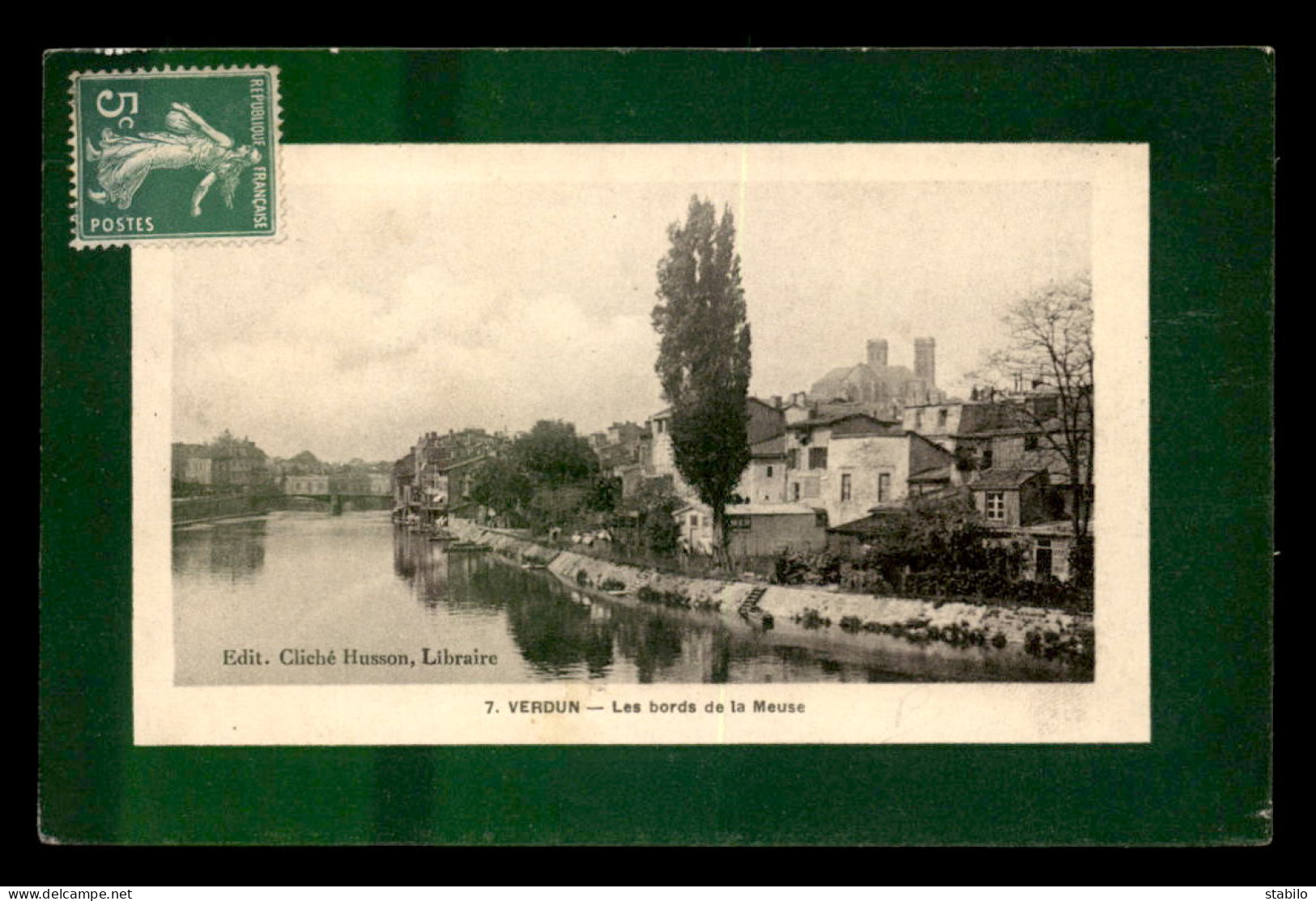 55 - VERDUN - LES BORDS DE LA MEUSE - EDITEUR HUSSON - Verdun