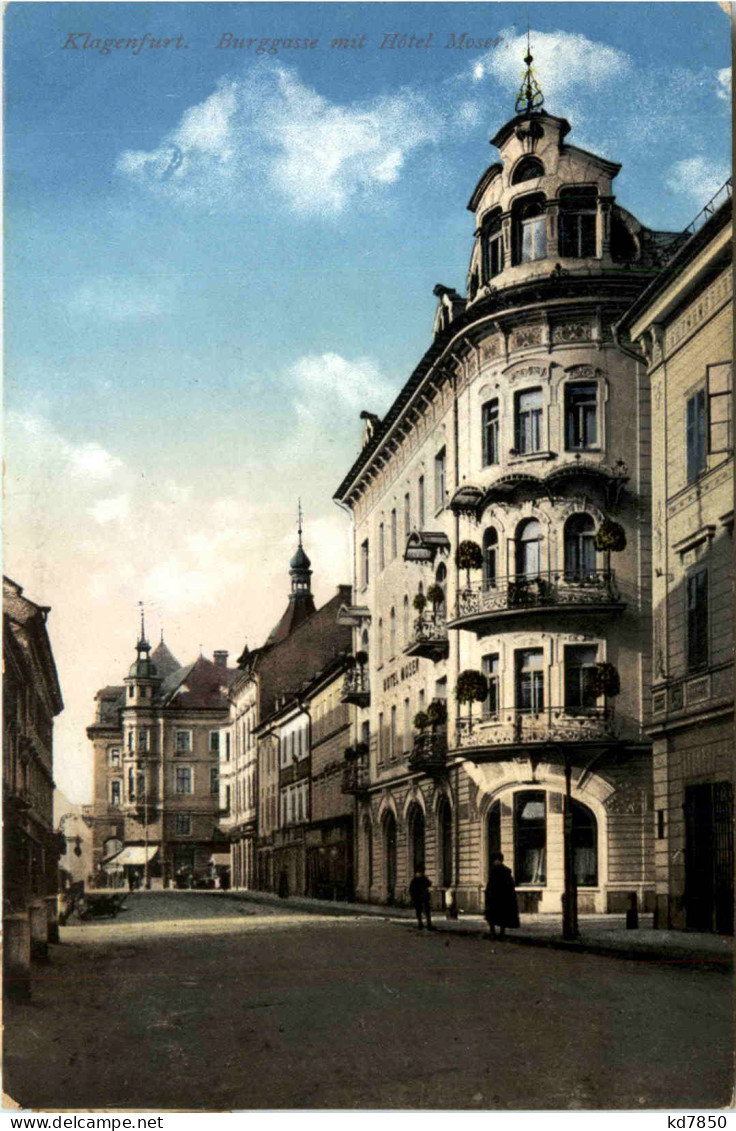 Klagenfurt - Burggasse - Klagenfurt