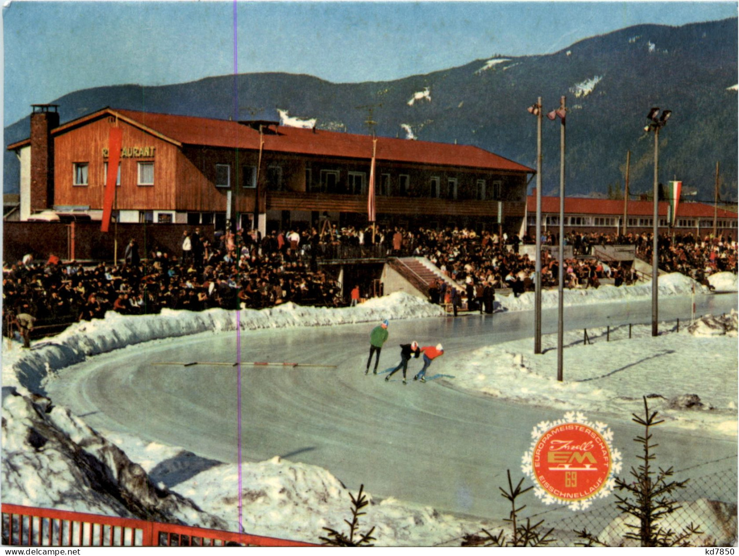 Inzell - Europameisterschaft Im Eisschnellauf 1969 - Traunstein