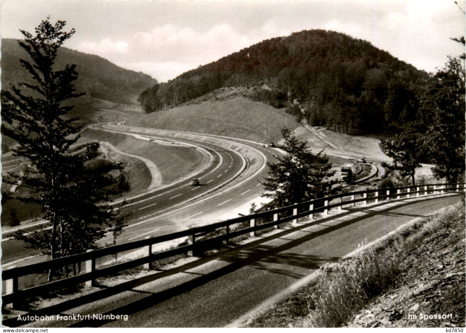 Autobahn - Frankfurt Nürnberg - Rohrbrunn - Aschaffenburg