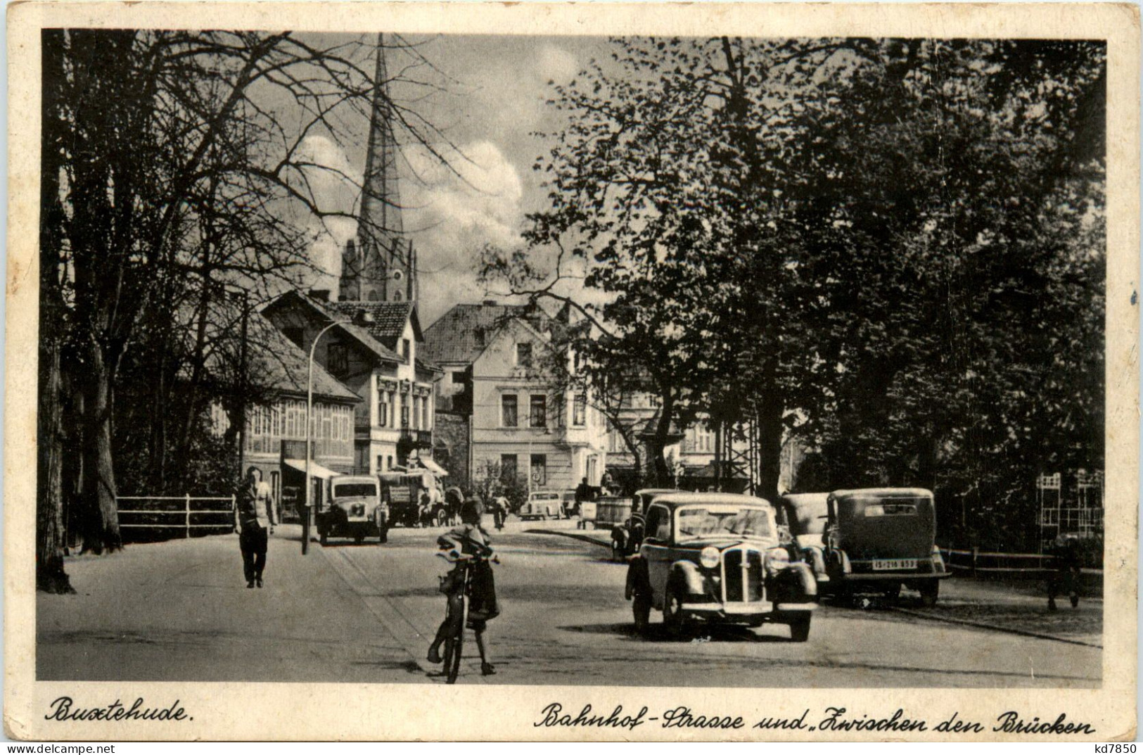 Buxtehude - Bahnhofstrasse - Feldpost 3. Reich - Buxtehude