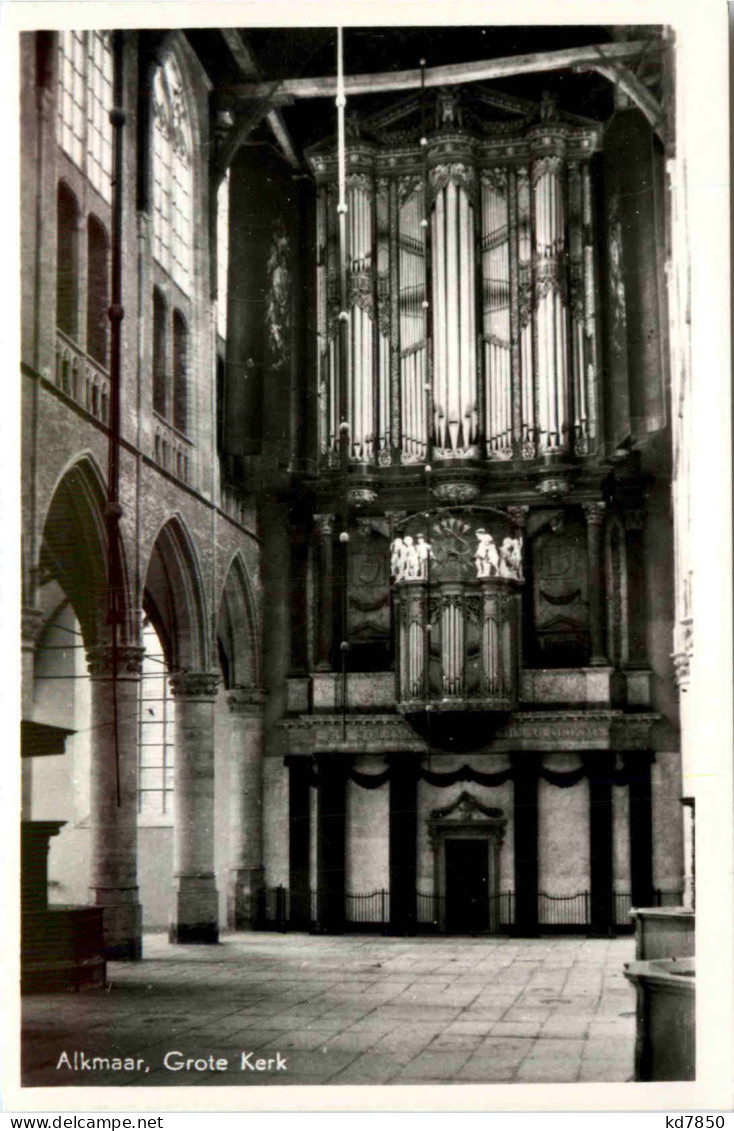 Alkmaar - Grote Kerk - Orgel - Alkmaar