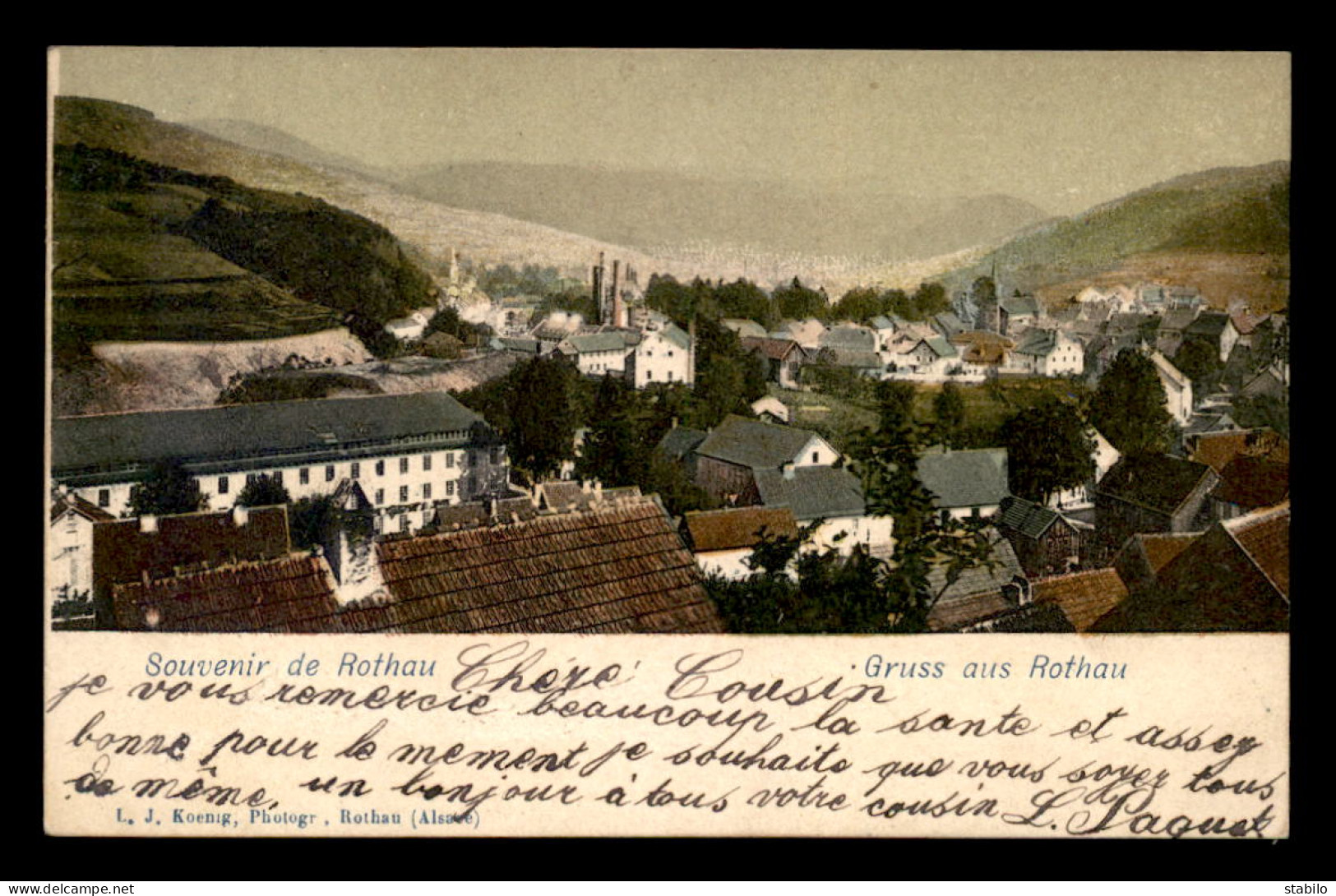 67 - ROTHAU - VUE GENERALE - Rothau