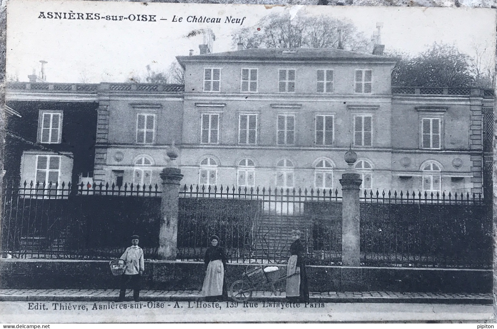 Asnières Sur Oise Le Château Neuf, Hôpital Auxiliaire - Asnières-sur-Oise