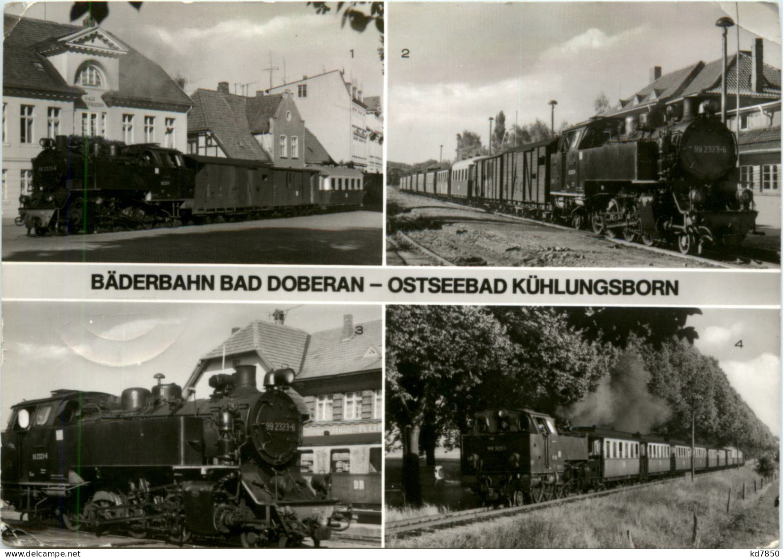 Eisenbahn - Bad Doberan - Kühlungsborn - Bad Doberan