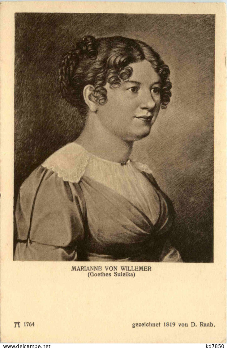 Marianne Von Willemer - Goethe Freundinnen - Ackermann Kunstverlag - Beroemde Vrouwen