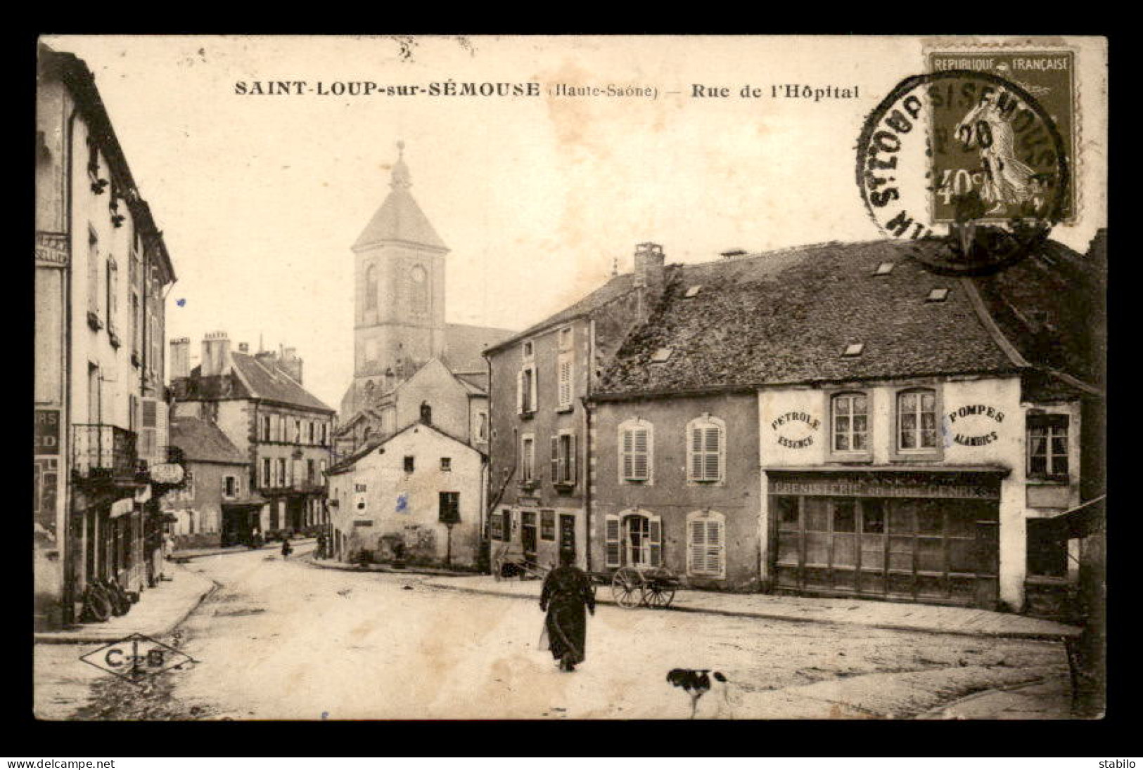 70 - SAINT-LOUP-SUR-SEMOUSE - RUE DE L'HOPITAL - B. KANKA EBENISTE - Saint-Loup-sur-Semouse