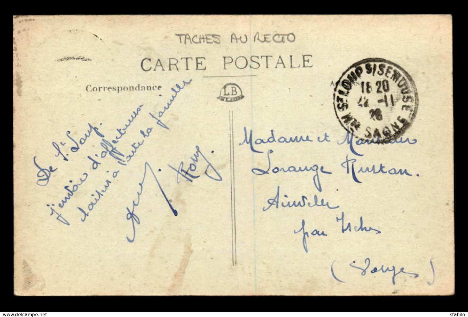 70 - SAINT-LOUP-SUR-SEMOUSE - RUE DE L'HOPITAL - B. KANKA EBENISTE - Saint-Loup-sur-Semouse