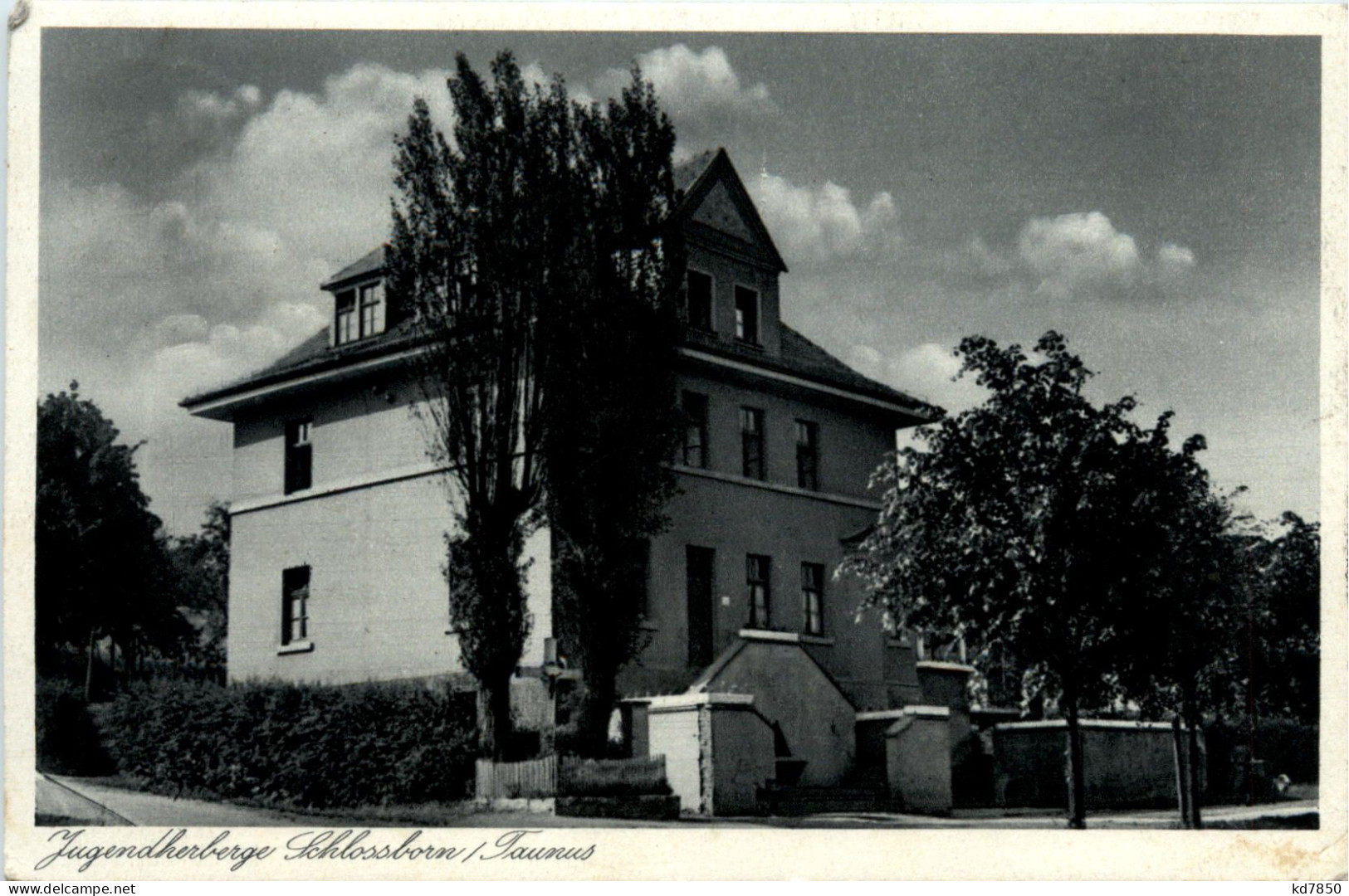 Jugendherberge Schlossborn - Landpoststempel - Königstein