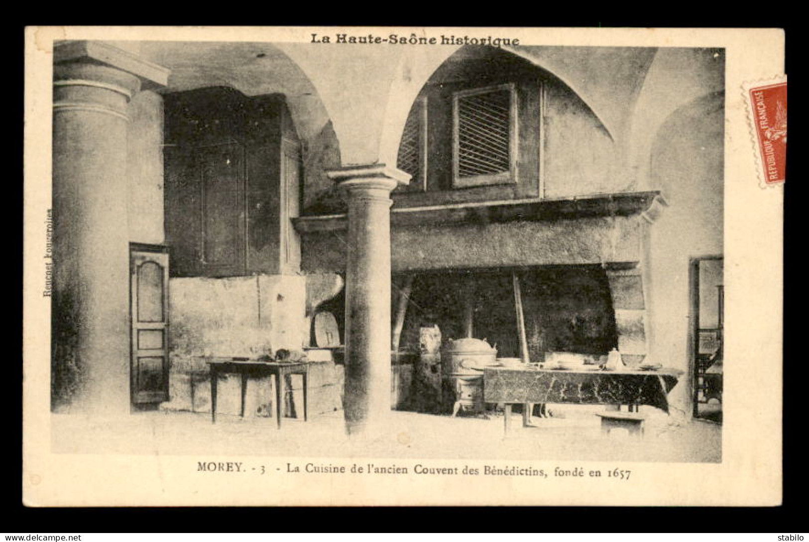 70 - MOREY - LA CUISINE DE L'ANCIEN COUVENT DES BENEDICTINS - Other & Unclassified