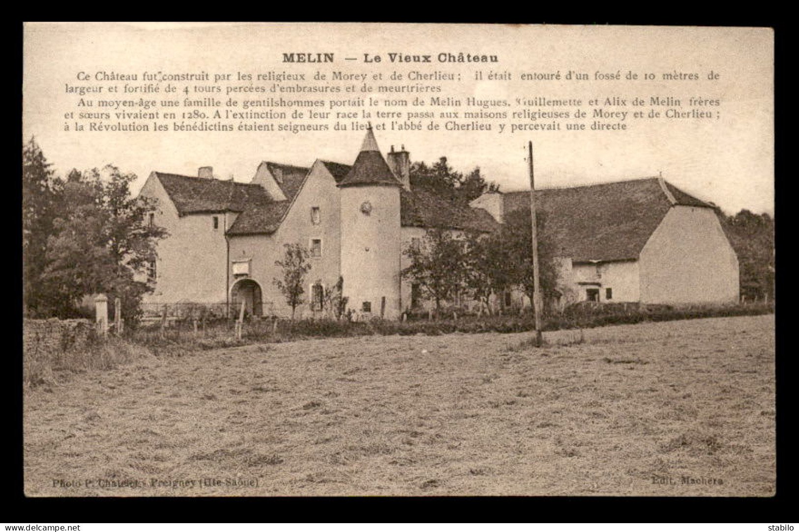 70 - MELIN - LE VIEUX CHATEAU - Other & Unclassified