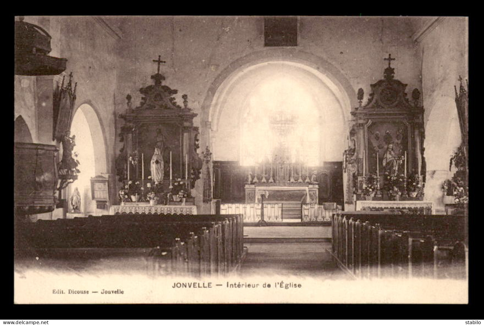 70 - JONVELLE - INTERIEUR DE L'EGLISE - Other & Unclassified