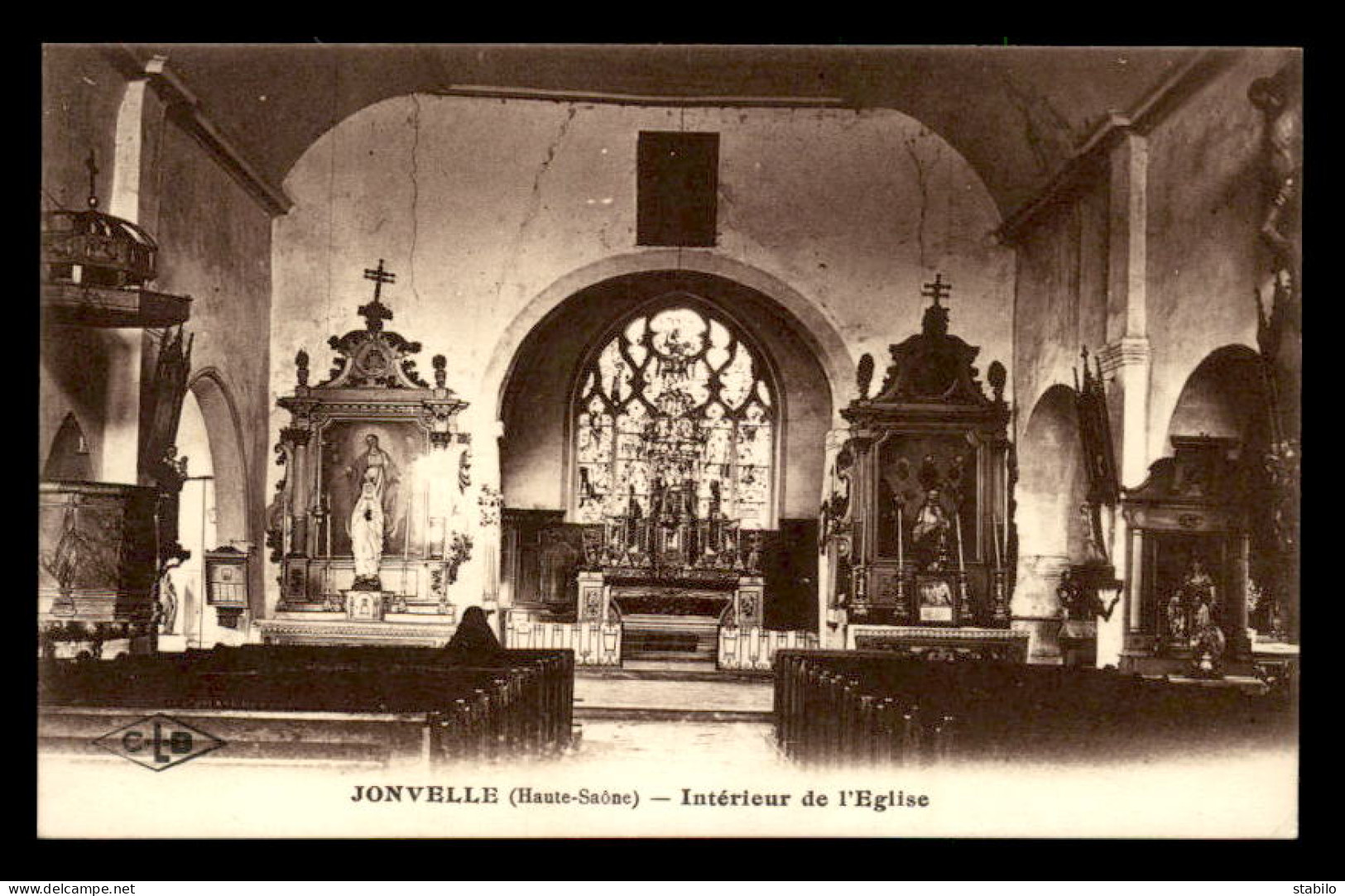 70 - JONVELLE - INTERIEUR DE L'EGLISE - Sonstige & Ohne Zuordnung