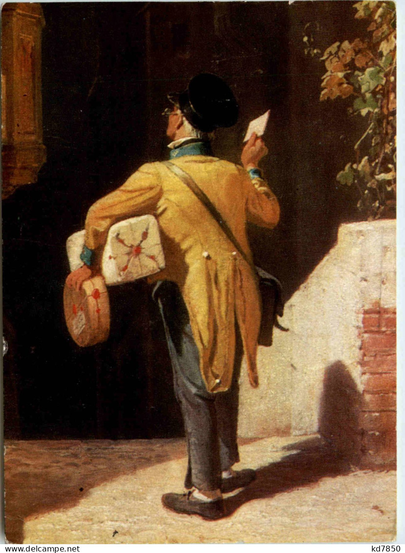 Künstlerkarte Carl Spitzweg - Other & Unclassified