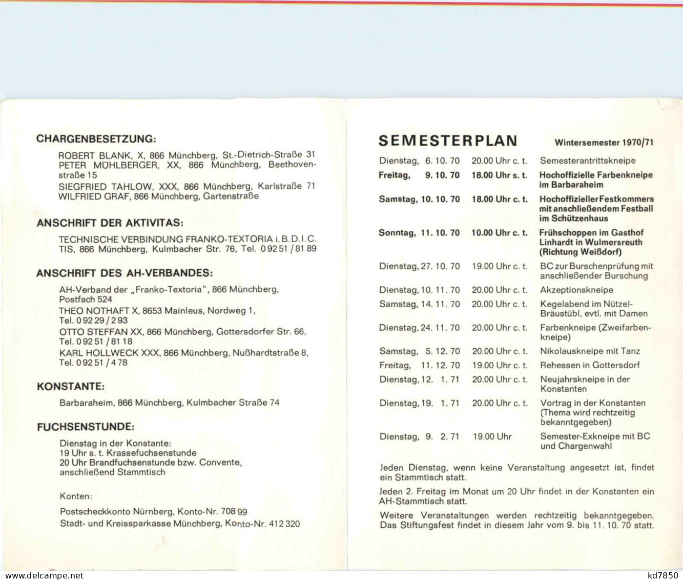 Müncheberg - Technische Verbindung - Studentika - Hof