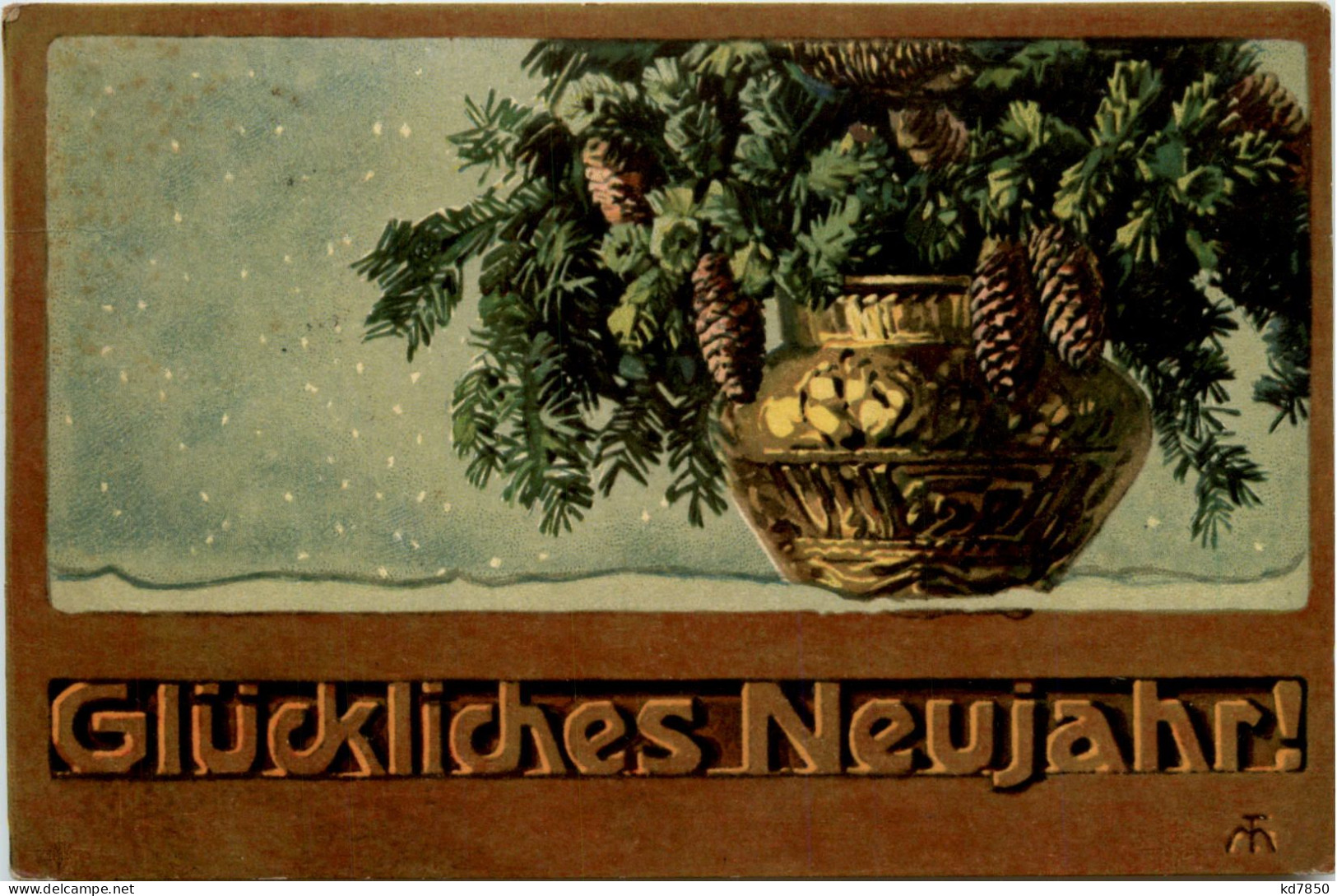 Neuhjahr - Feldpost - Año Nuevo