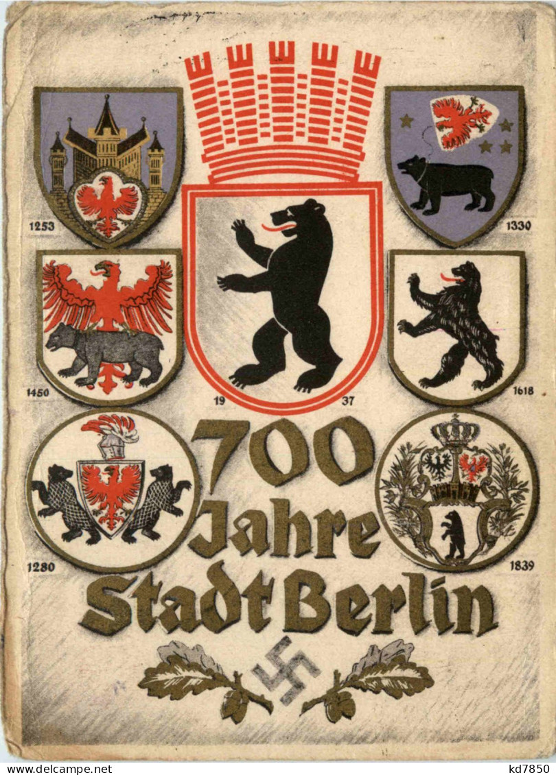 700 Jahre Stadt Berlin - 3. Reich - Autres & Non Classés