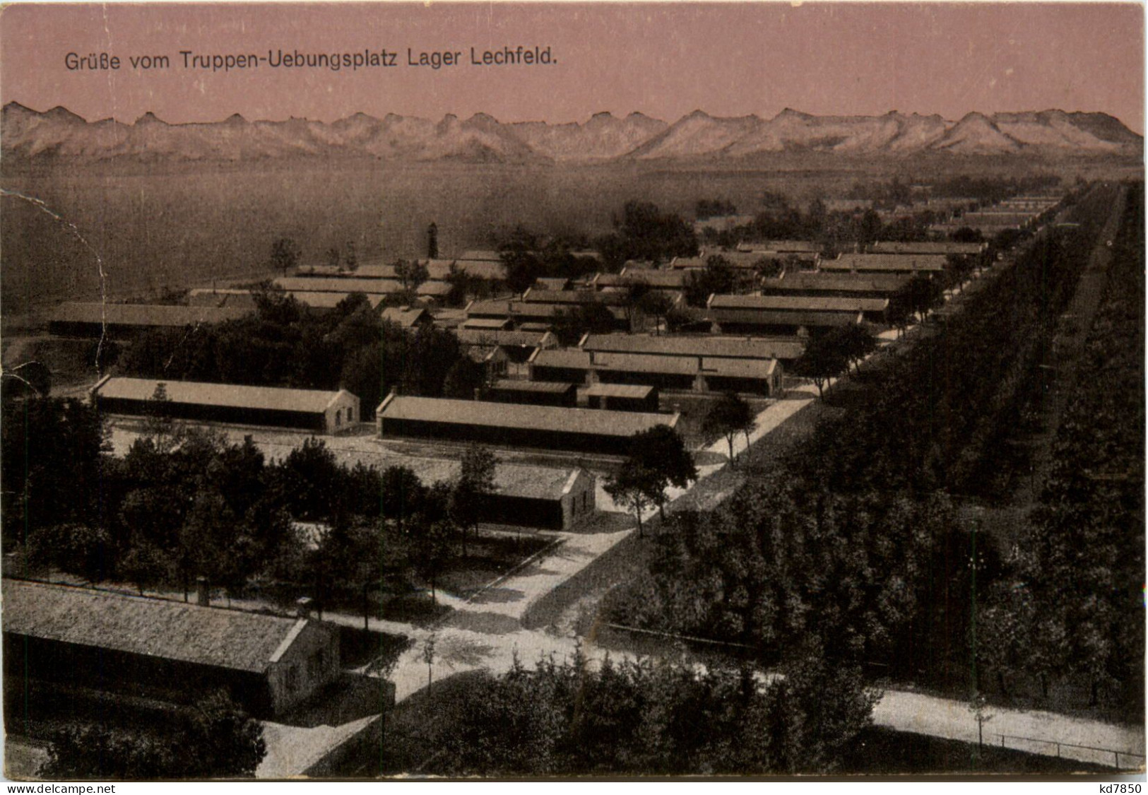 Lager-Lechfeld, Grüsse, Truppenübungsplatz - Augsburg