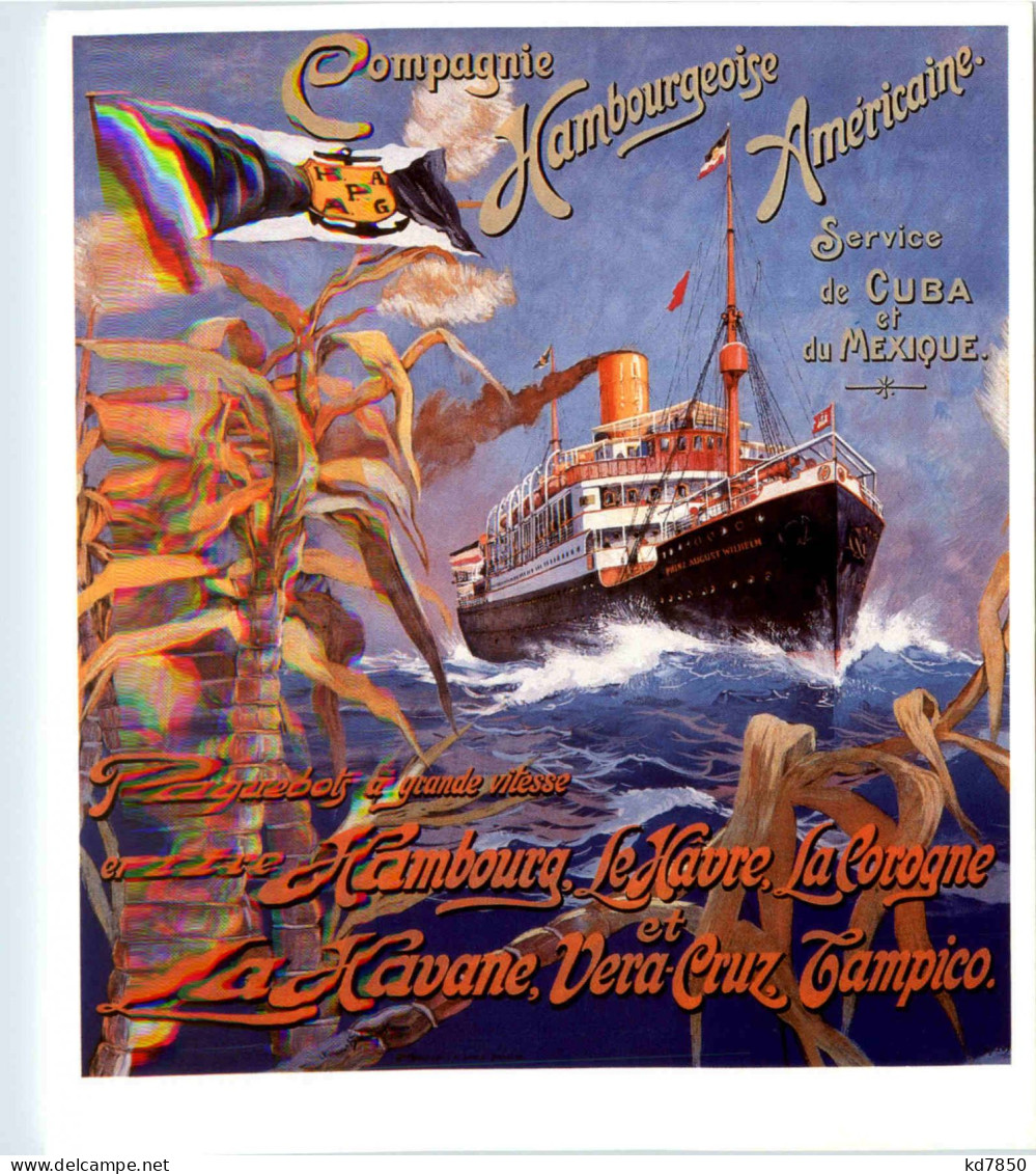 Compagnie Hamburg Amerika - Publicité