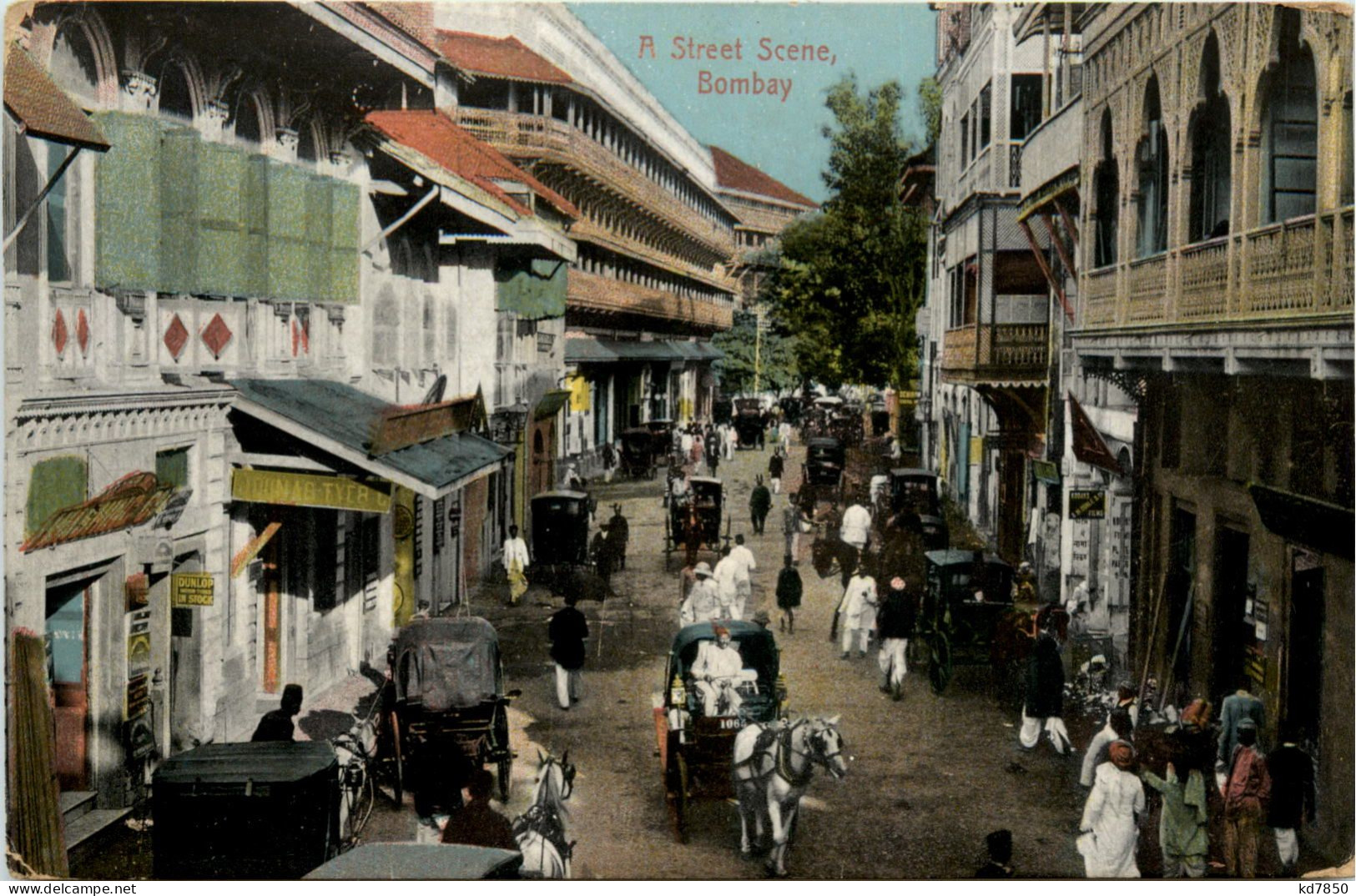 Bombay - Street Scene - India