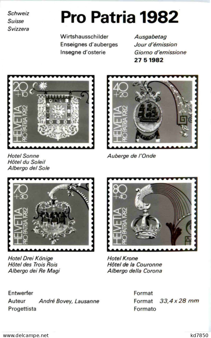 Schweiz Pro Patria - Stamps (pictures)