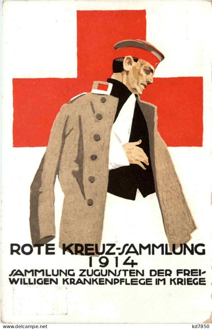 Rote Kreuz Sammlung 1914 - Ganzsache - Croix-Rouge