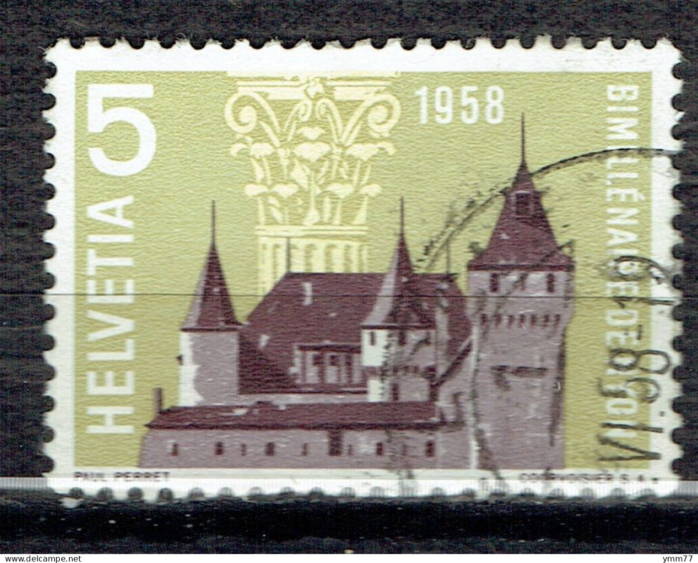 Série De Propagande : Bimillénaire De Nyon, Le Château - Used Stamps