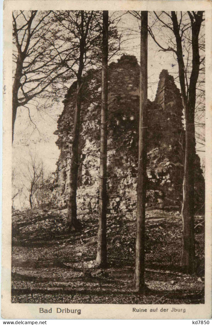 Bad Driburg, Ruine Auf Der Iburg - Bad Driburg