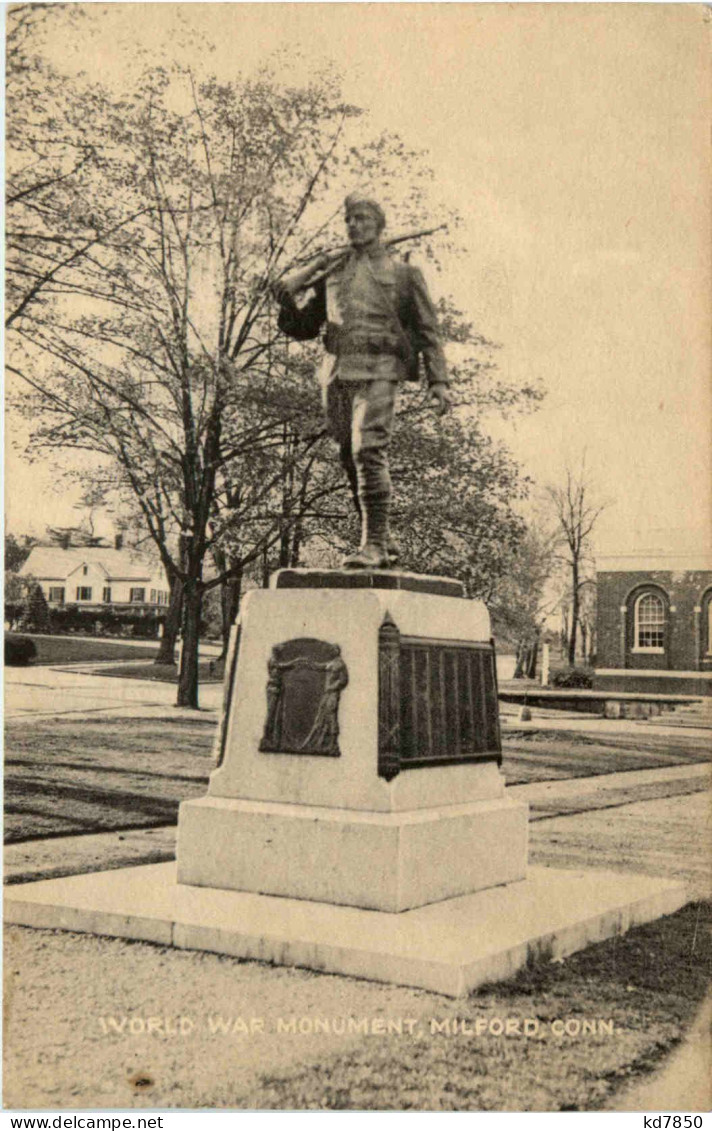 Milford - World War Monument - Altri & Non Classificati