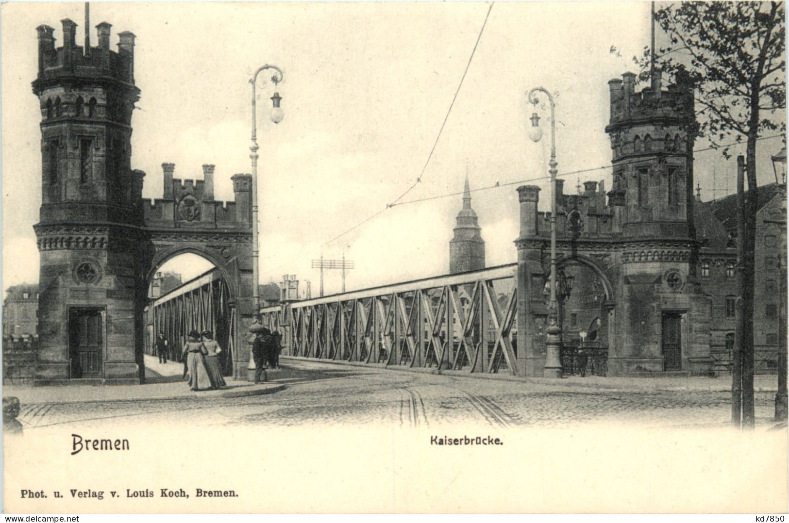 Bremen, Kaiserbrücke - Bremen