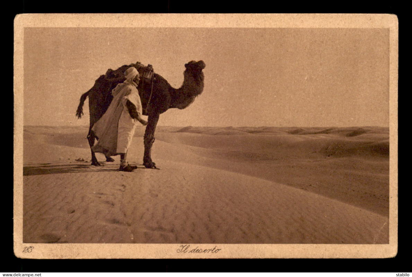 SCENES ET TYPES - SAHARA - LEHNERT ET LANDROCK - LE DESERT - CHAMEAU - Africa