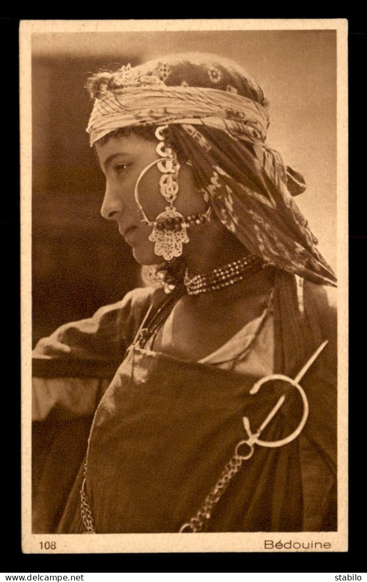 SCENES ET TYPES - LEHNERT ET LANDROCK - BEDOUINE - Africa