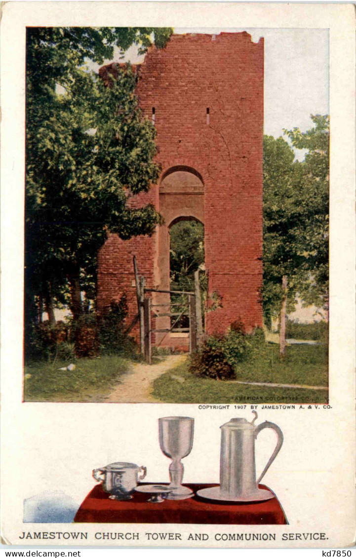 Jamestown Church Tower - Andere & Zonder Classificatie