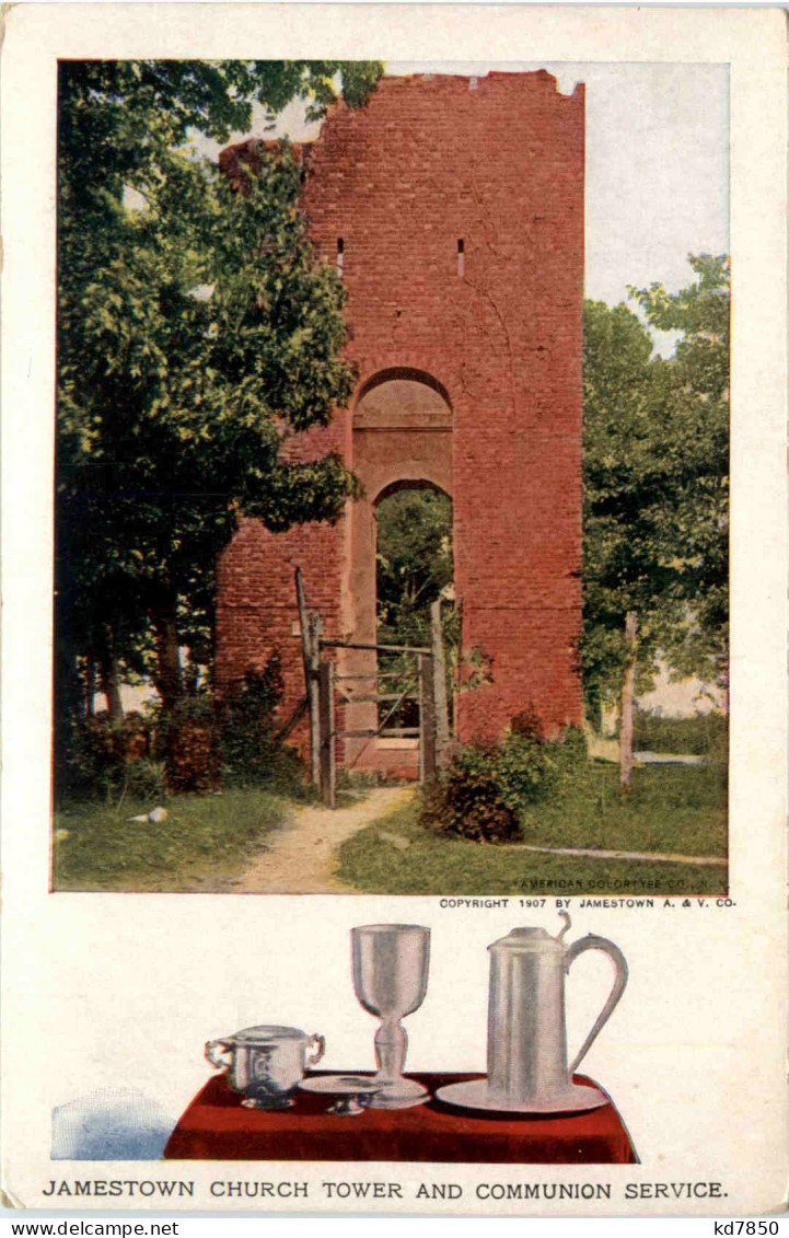 Jamestown Church Tower - Sonstige & Ohne Zuordnung