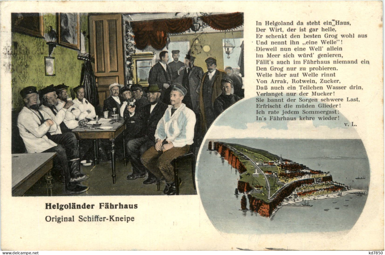 Helgoland - Fährhaus - Original Schiffer Kneipe - Helgoland