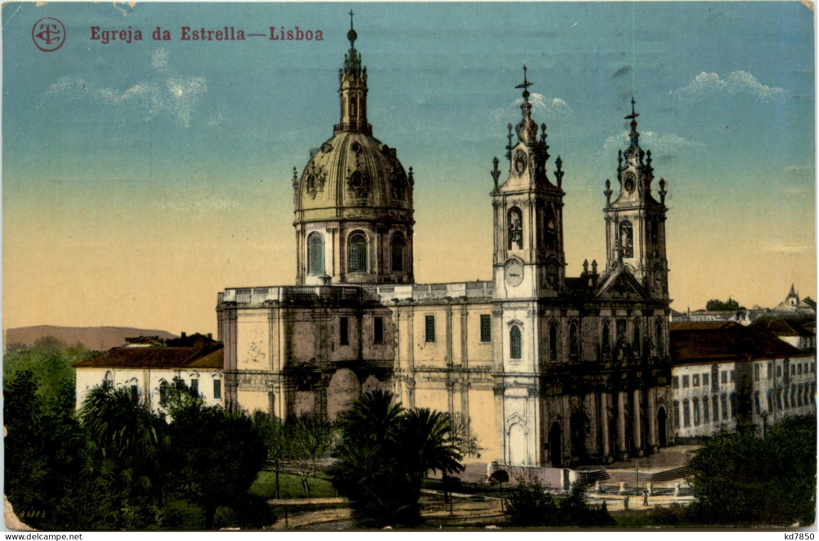 Lisboa - Egreja Da Estrella - Zensur - Lisboa