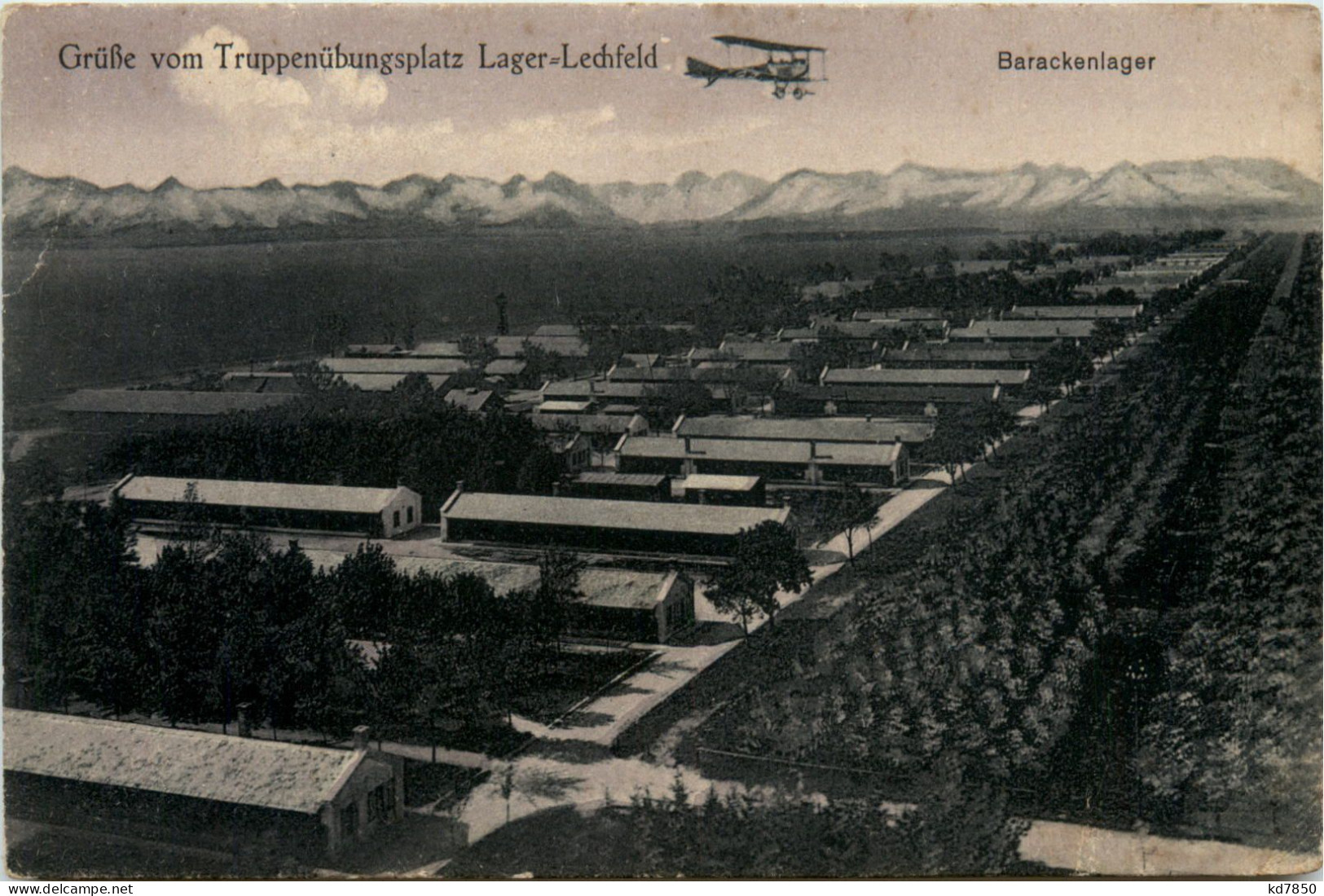 Lager-Lechfeld, Grüsse, Truppenübungsplatz - Augsburg