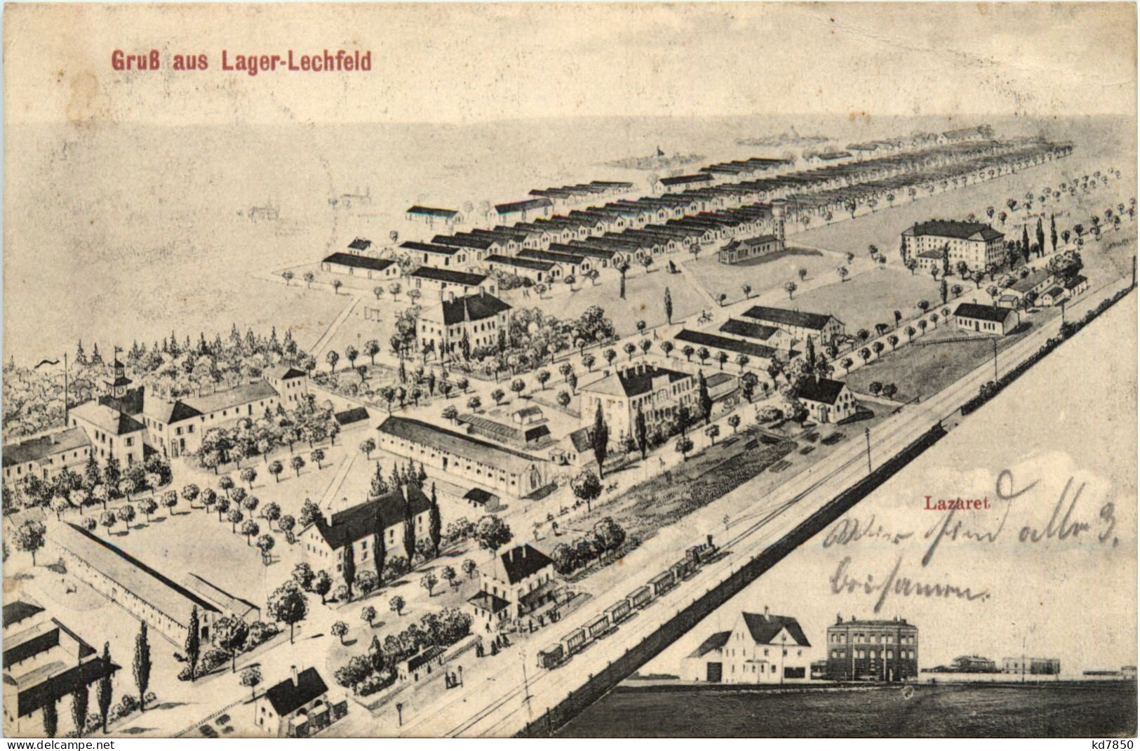 Lager-Lechfeld, Grüsse, - Augsburg