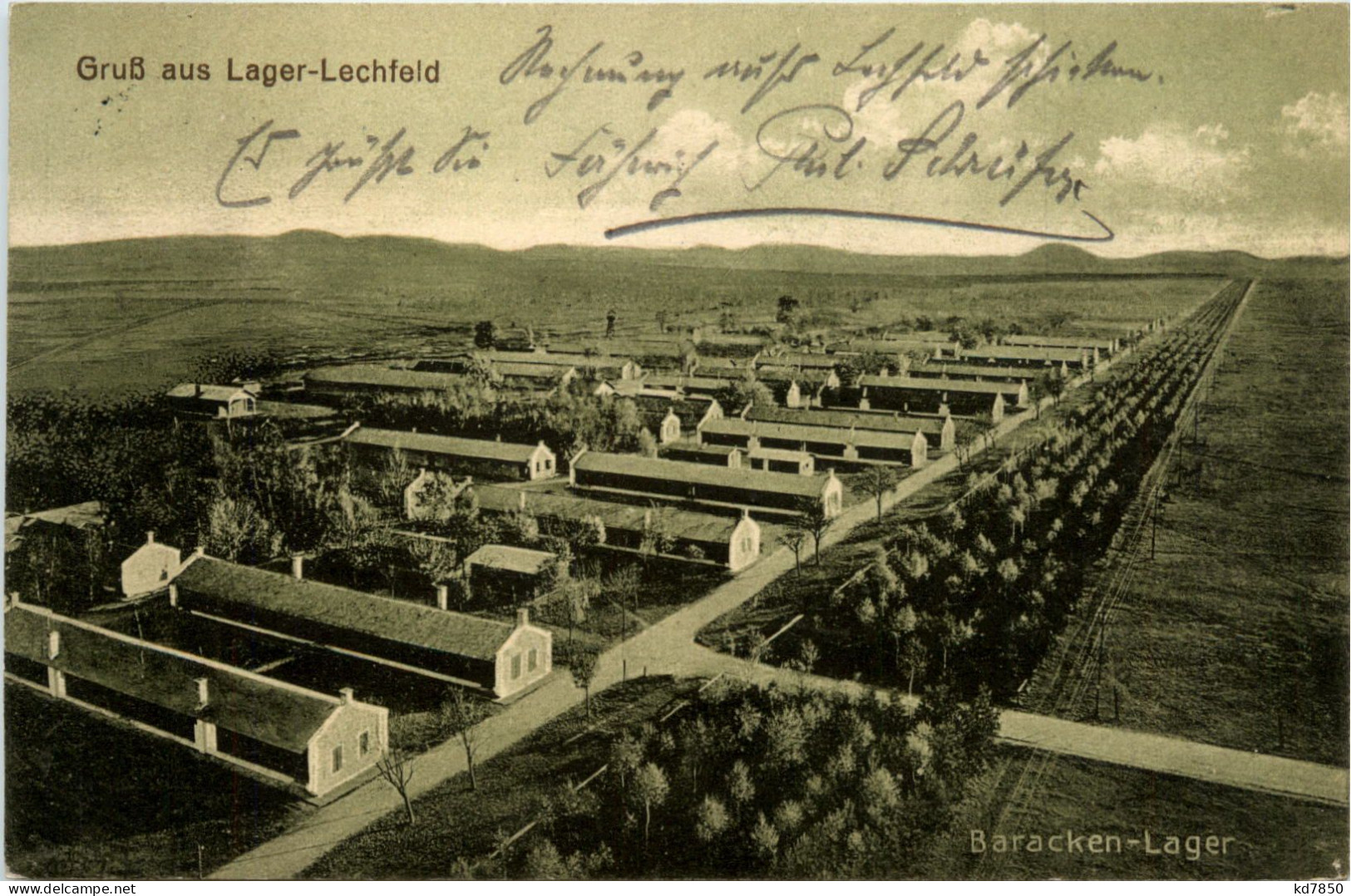 Lager-Lechfeld, Baracken-Lager - Augsburg