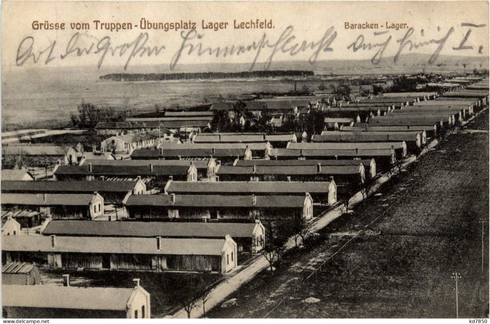 Lager-Lechfeld, Grüsse, Truppenübungsplatz - Augsburg