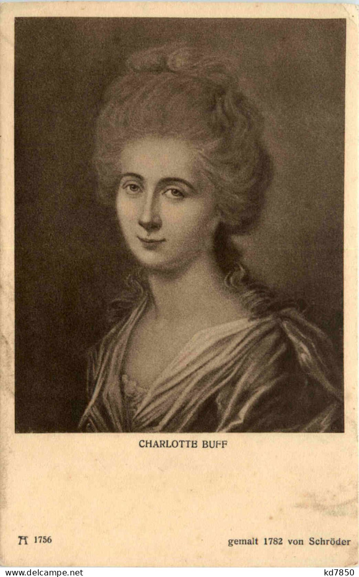 Charlotte Buff - Goethe Freundinnen - Ackermann Kunstverlag - Berühmt Frauen