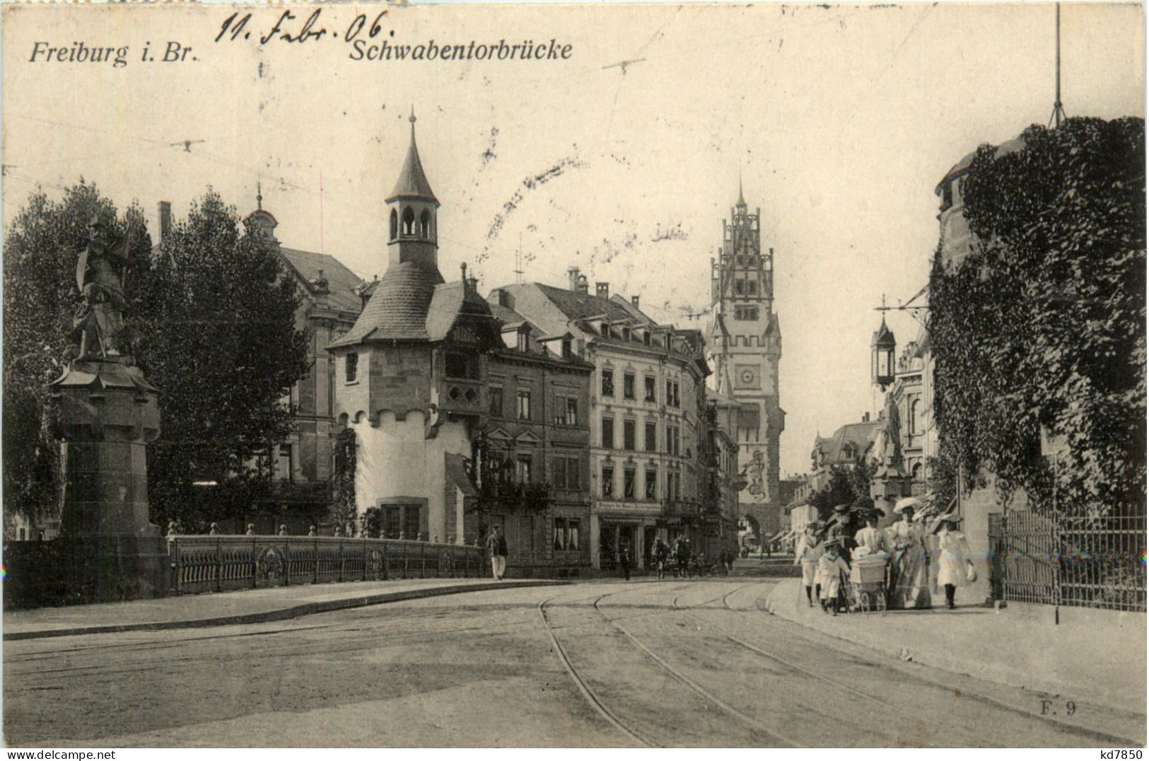 Freiburg I.Br., Schwabentorbrücke - Freiburg I. Br.