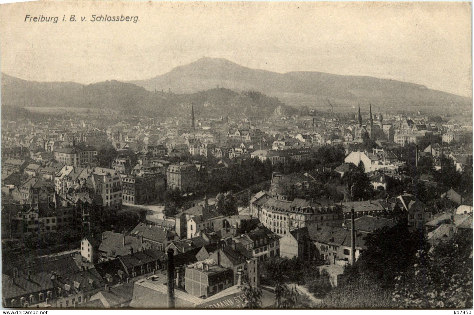 Freiburg I.Br., Vom Schlossberg - Freiburg I. Br.