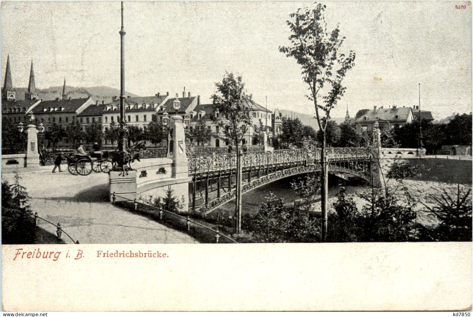 Freiburg I.Br., Friedrichsbrücke - Freiburg I. Br.