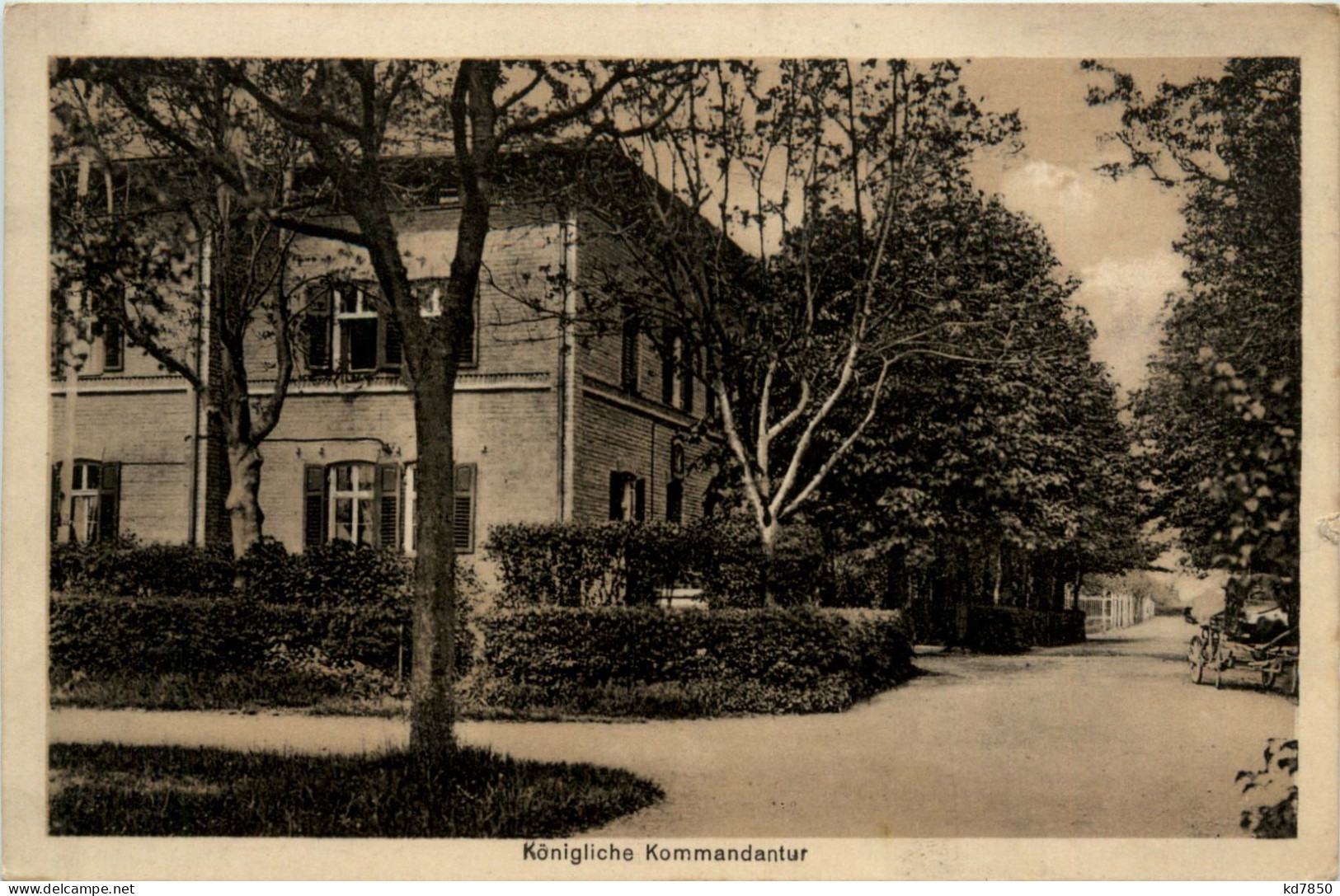 Lager-Lechfeld, Grüsse, Königl. Kommandantur - Augsburg