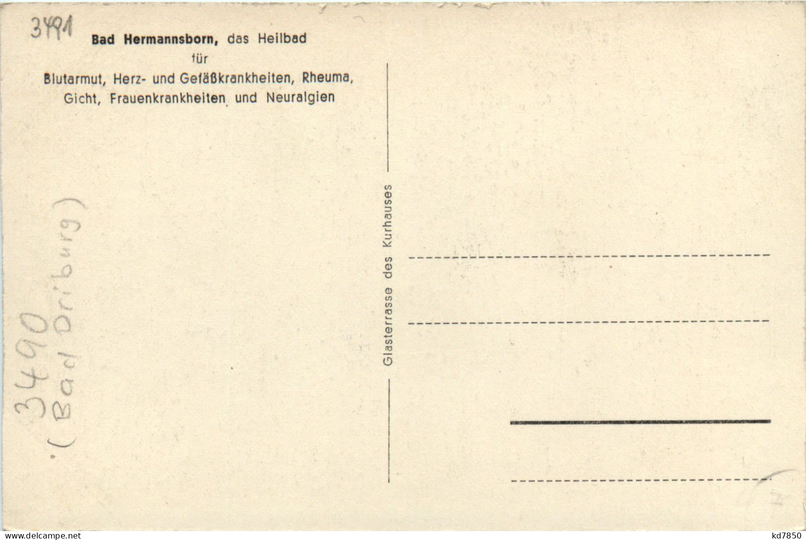 Bad Hermannsborn, Das Heilbad - Bad Driburg