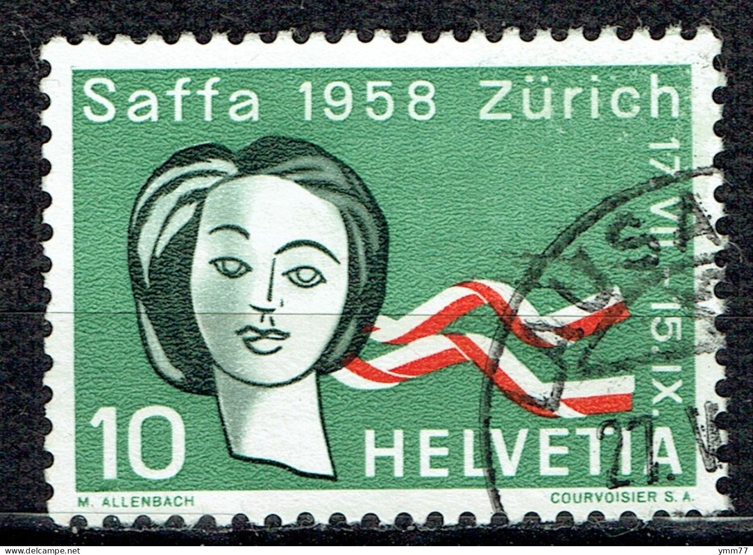 Série De Propagande : Exposition De Zurich SAFFA 1958 - Used Stamps